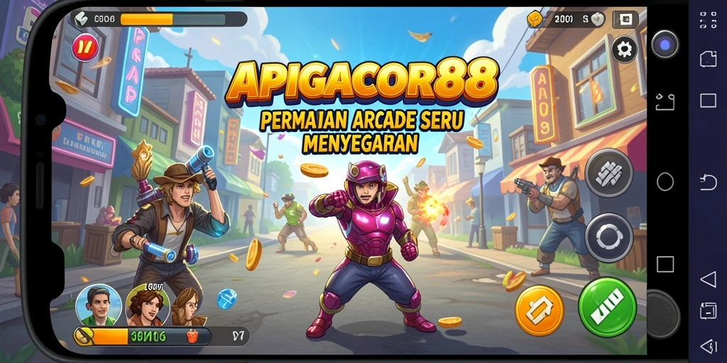 Screenshot gameplay menunjukkan keseruan dan tantangan di APIGACOR88.