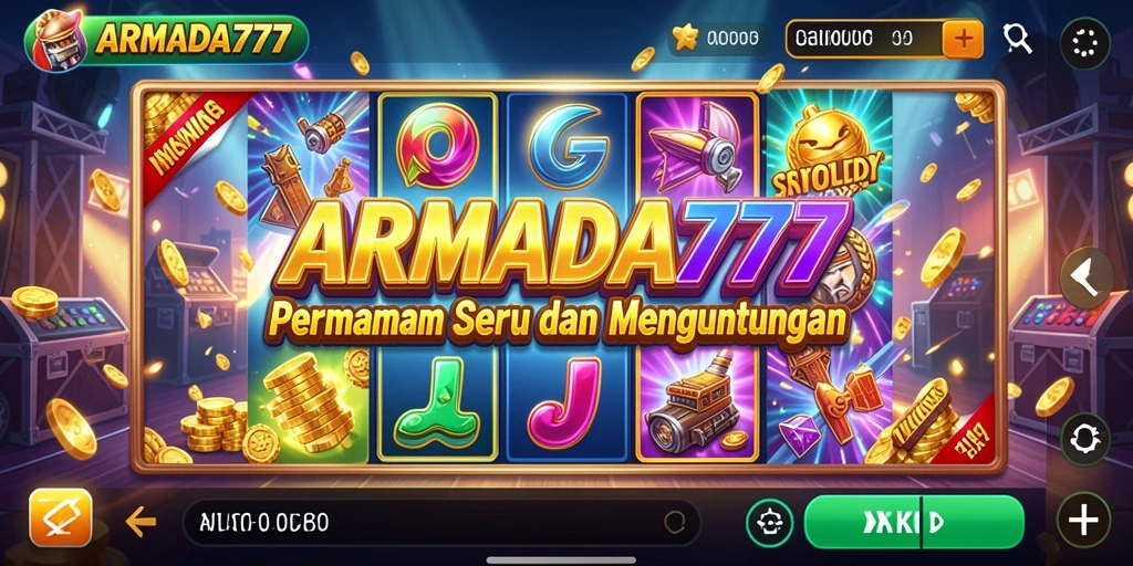 Gameplay menarik dari slot ARMADA777 yang penuh warna.