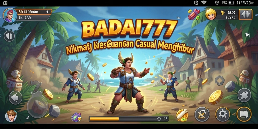 Tampilan gameplay BADAI777 yang menarik dan seru.