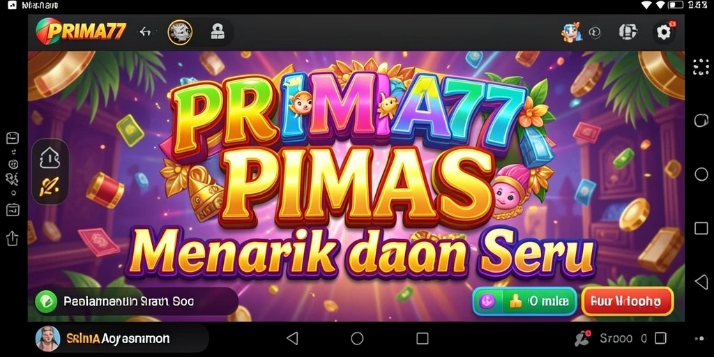 Gameplay mendebarkan dengan tema slot yang menarik di PRIMA77.