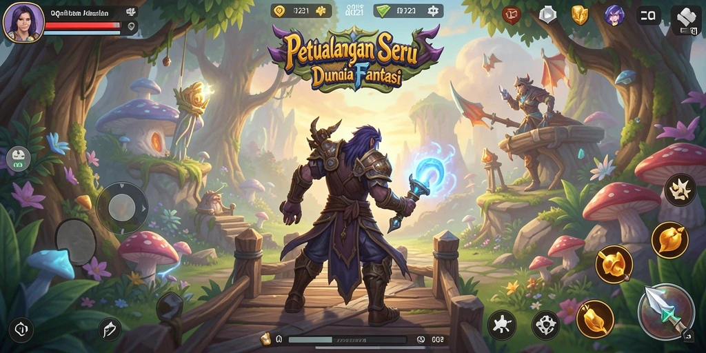 Tampilan gameplay seru dari QQ1221 dengan grafik menawan.
